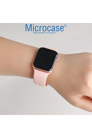 Microcase Apple Uyumlu Watch SE 2022 40 MM Silikon Kordon Kayış - KY46-1