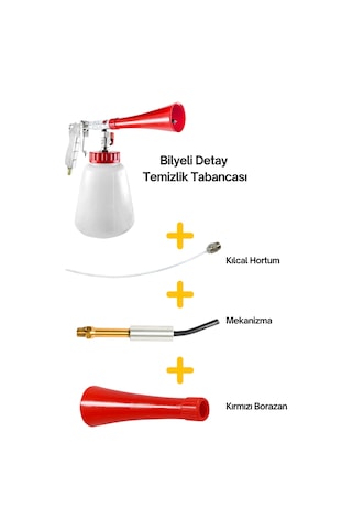 Detay Temizlik Tabancası - Kılcal Hortum - Mekanizma - Borazan