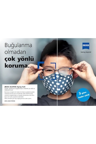 Zeıss Antifog Buğu Önleyici Sprey Seti
