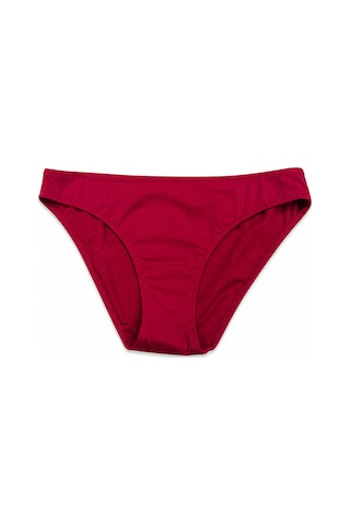 Büyük Beden Klasik Kadın Bikini Alt Kırmızı