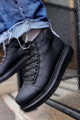 Ch258 - Cst Roma Erkek Bot Sıyah Çok Renkli