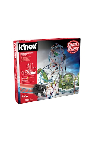 K'Nex Krakens Revenge Roller Coaster Motorlu Hız Treni