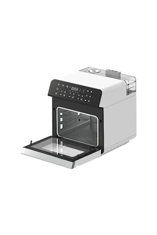 Wiami Airfryer 10.5 L Buharlı Hava Fritözü Beyaz-2023 Yeni Modeli