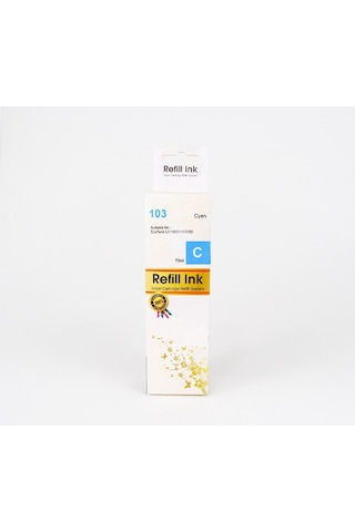 Refill Ink Epson 103 L3110/3111/3150 Mavi Uyumlu Kartuş