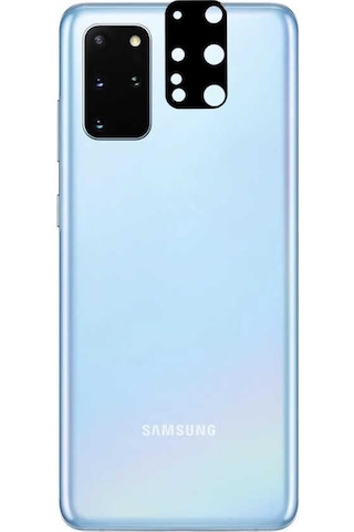 Galaxy S20 Plus Zore 3D Kamera Camı Siyah (497020736)