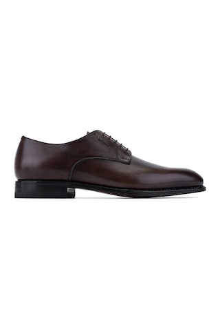 Valentino Erkek Hakiki Deri Kahverengi Klasik Ayakkabı 667 21105 Erk Ayk Sk25-26 T.moro