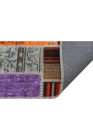 Benzersiz Patchwork El Dokuma Halı 160 X 230 Cm 6043
