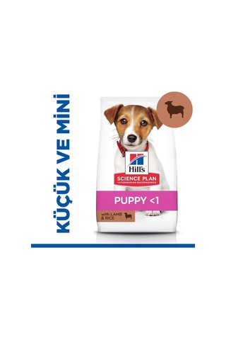 Küçük Irk Kuzulu & Pirinçli Yavru Köpek Maması 1+0,5 Kg