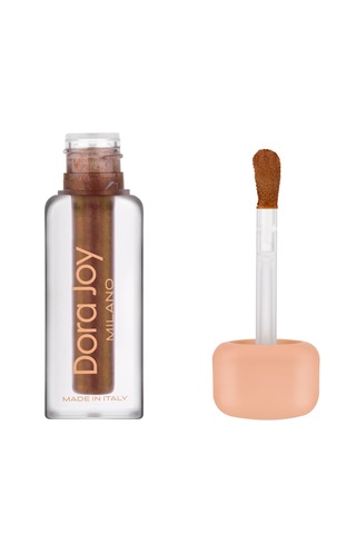 Spf30 Peptit İçeren Lip Gloss Caramel Nude 02 Kolajen & Hyalüronik Asit Destekli Nemlendirici Ve Besleyici Dudak Parlatıcısı / Joy Pepdide Kahverengi