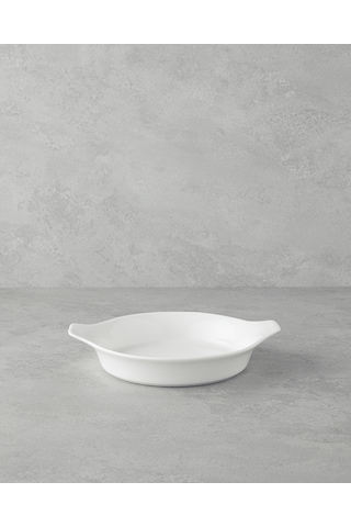 English Home Elise Porselen Sahan Fırın Kabı 20 Cm Beyaz