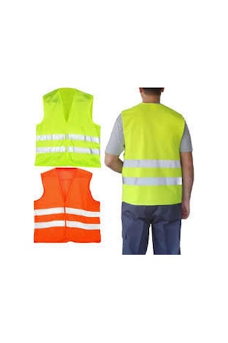 Ikaz Yeleği Fosforlu 5cm