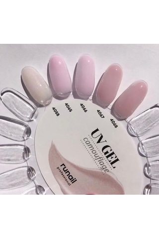 Runail Professional Protez Tırnak Jeli Uv Gel Camouflage Lavanta Şafağı 15gr. 4068