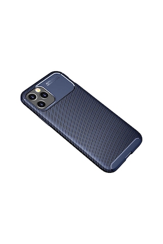 Apple Uyumlu iPhone 12 Pro Max Kılıf Zore Negro Silikon Kapak-Kahvereng