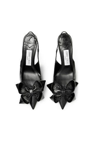 Jimmy Choo Lüks Ve Şık 70mm Topuklu Ayakkabı Siyah