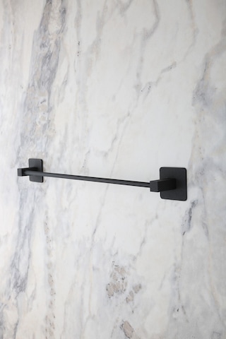 Multistore Kare Yapışkanlı Siyah Uzun Havluluk Siyah