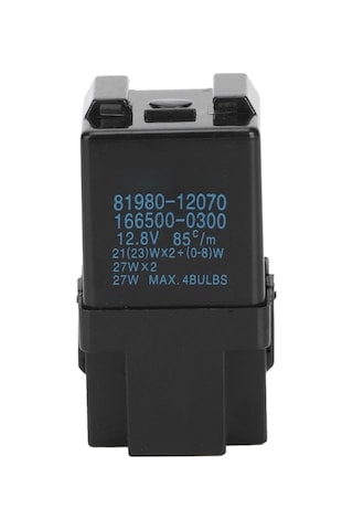 Lemestar Toyota Ve Lexus İçin Otomatik Regülasyonlu, Güvenlikli Abs Sinyal Flasör Rölesi - Oe: 81980-12070, Kolay Kurulum, Dayanıklı