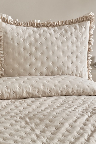 Karaca Home Viona Çift Kişilik Yatak Örtüsü Seti Bej 200.22.04.0258 Bej