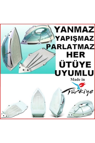 Teflon Yanmaz Yapışmaz Ütü Altlığı Tabanlık Ütü Tabanlığı Silik