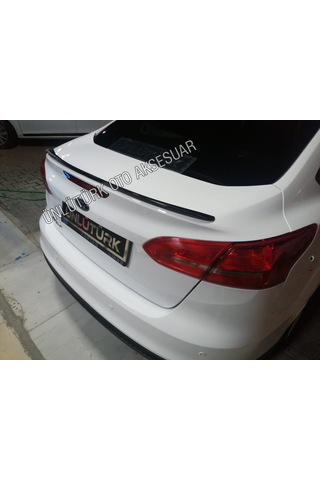 OtoÇizgi Ford Focus 3 - 3.5 - 4 Bagaj Üstü Spoiler Spoyler Piano Black OtoÇizgi