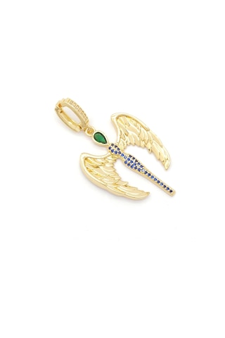 Ajda Charm Çelik Altın Kaplama Kadın Melek Model-chr-111 Altın