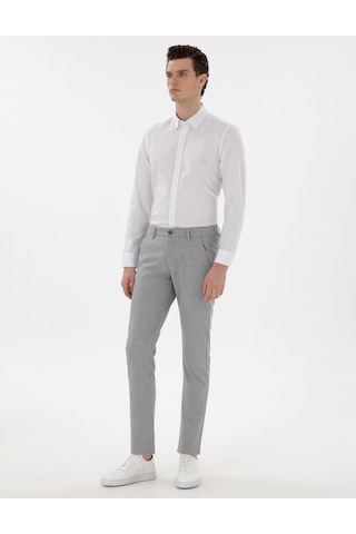 Pierre Cardin Erkek Gri Pantolon Kanvas-chino 50301791-vr024 Gri