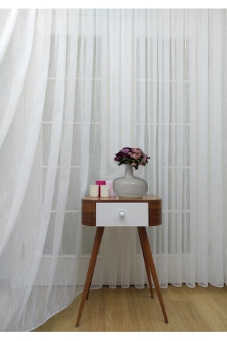 Evdepo Home Kullanıma Hazır Tül Perde (540595361)