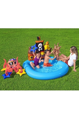 Nessiworld Şişme Tekne Oyun Havuzu 52211 Mavi