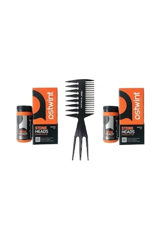 Ostwint Pudra Wax 20Ml Turuncu Saç Pudrası Stone Heads No:5+Wax T