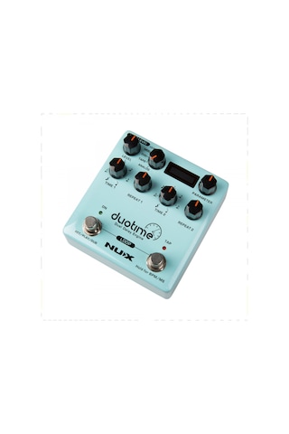 Nux Ndd-6 Duo Time Stereo Delay Pedalı Çift Zamanlı Gecikme Tap