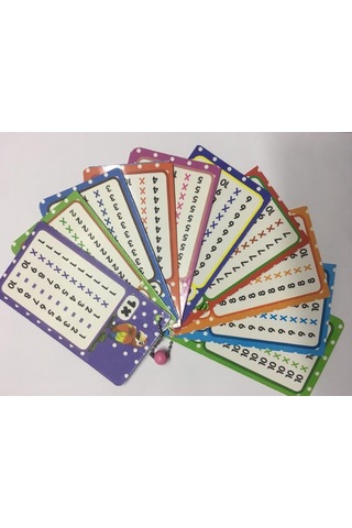 Hayal Sepeti Zincirli Çarpım Tablosu Kartları