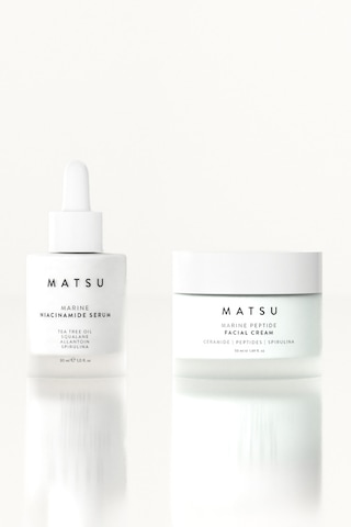 Matsu Gözenek Sıkılaştırıcı Niasinamid Serum ve Peptit Krem 2li Cilt Bakım Seti