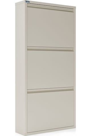 Ceha 3'lü Metal Ayakkabılık - Krem K.AYK-3 /AB1013 Krem