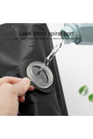 Aotu At6628 20l Outdoor Güneş Isıtmalı Duş Çantası Mavi