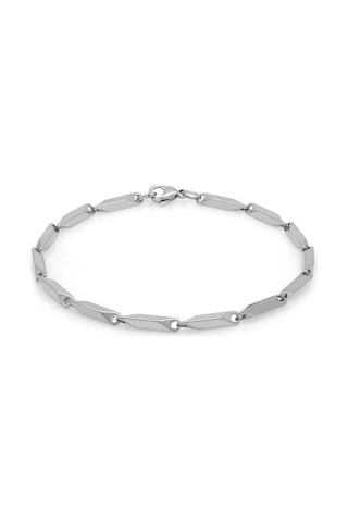 Tesbihane Silver Renk 317L Çelik Singapur Bileklik