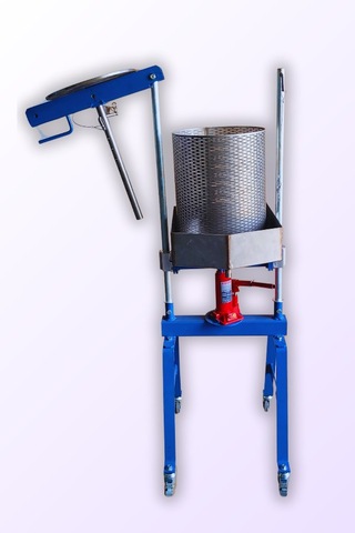 Üzüm Sıkma Presi - 30 Litre Kapasiteli Paslanmaz Çelik Meyve Suyu