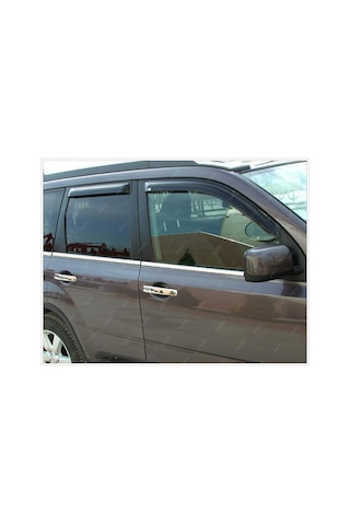 Nissan X-Trail Krom Cam Çıtası 6 Prç. 2007-2013 P.Çelik