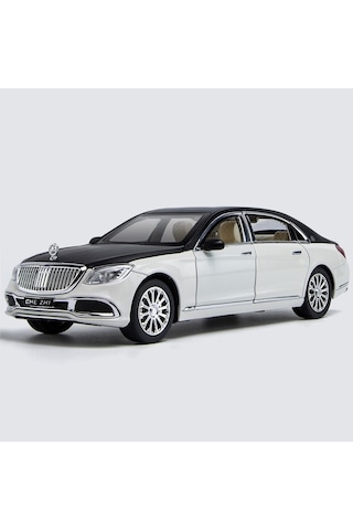 Xcj 1:24 Mercedes-benz Maybach S600 Simülasyon Alaşım Araba Modeli Hediye Beyaz Xcj 1:24 Mercedes-benz Maybach S600 Simülasyon Alaşım Araba Modeli Hediye Beyaz