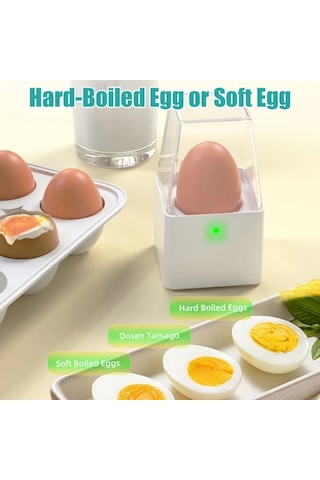 Honeybeeshop Beyaz Pancerka Hizli Tek Yumurta Pisirici Mini Elektrikli Kazan Otomatik Kapama Enerji Tasarruflu