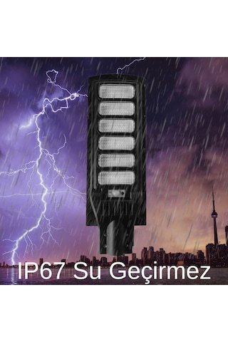 300watt Solar Güneş Enerjili Bahçe Ve Sokak Lambası
