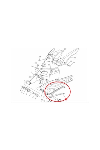 Yamaha Mt-07 Arka Maşa Koruyucu Plastik / Keçe 1Ws221510100 (407153567)