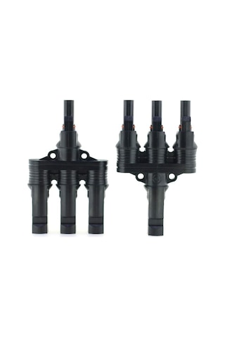 10 SET (10 ERKEK + 10 DİŞİ) Solar Kablosuz 3'lü Konnektör