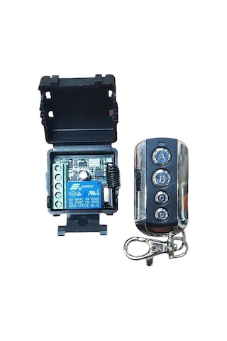 1 Kanallı, 12volt 433 Mhz. Uzaktan Kumandalı Modül. 1 Kumanda