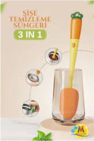 Bardak Tabak Cam Şişe Fincan Bulaşık Temizleme Fırçası 28 CM