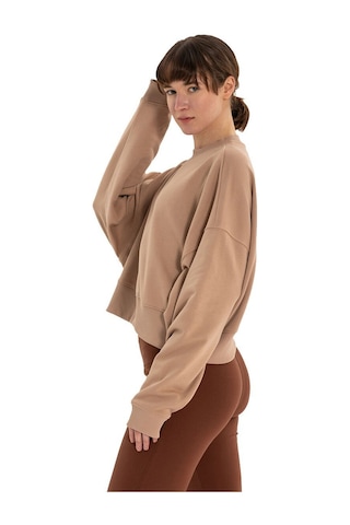 Inguz Oversize Sweatshirt Bej