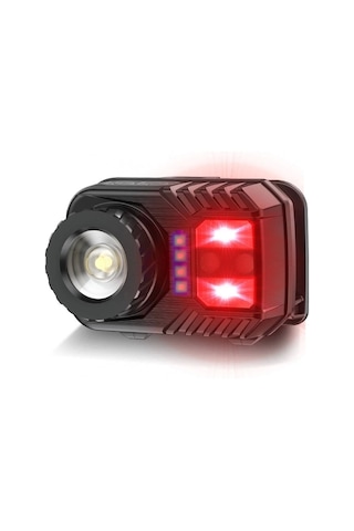 Ps-571 Sensör Xpg Cob Led Usb Şarj Edilebilir Lityum Pilli Zoomlu Kafa Lambası Renkli