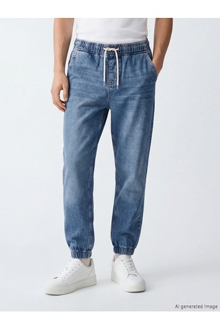 Lcw Jeans İndigo Jogger Fit Erkek Jean Pantolon