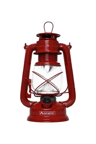 Orcamp Retro Gemici Ve Kamp Lambası Kırmızı Out-4210 Çok Renkli