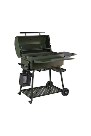 Igrıll Barbekü Elite 740 Mm Kömürlü Mangal Yeşil