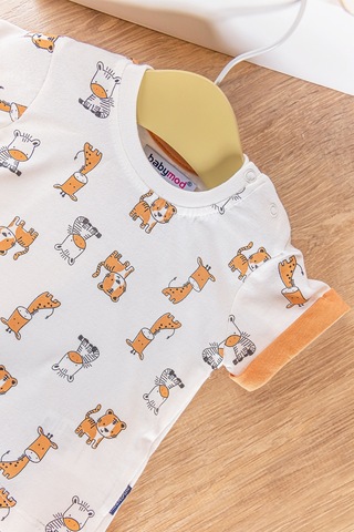 Sevimli Dostlar 2'li Yazlık Erkek Bebek Takım 001