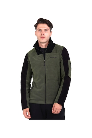 Thermoform Evo Pro Polar Termal Erkek Haki-siyah Mont / Siyah Pantolon Eşofman Takımı Renkli